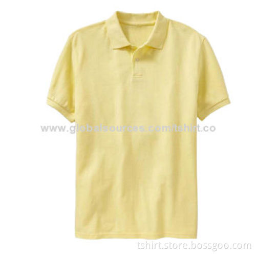 Split Polo Shirt for Hot Summer, Various Colors and Sizes Available